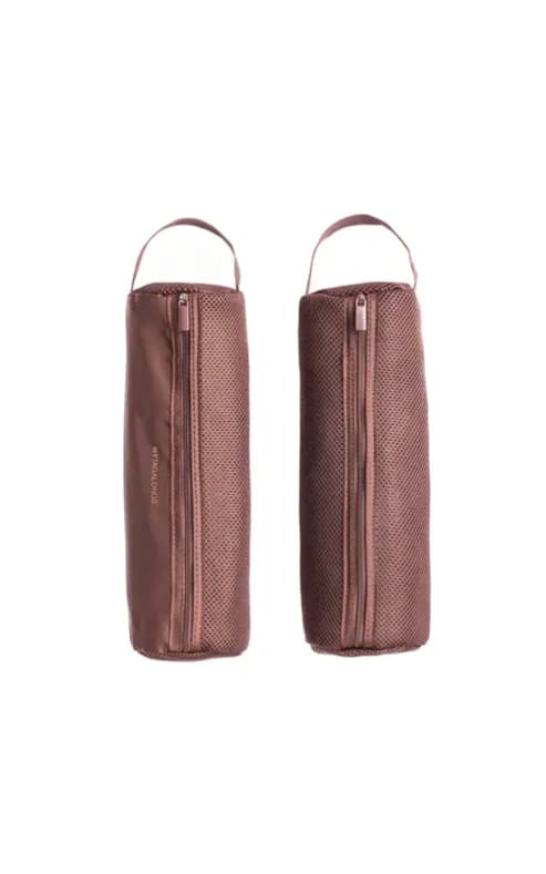 MYTAGALONGS- Set of 2 Suitcase Maximizers - Espresso