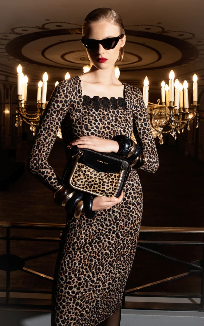 Nadya Toto- Lugano Leopard Dress - DRESS