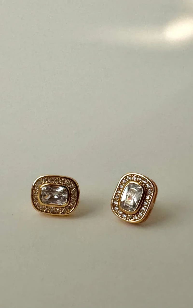 Namaste- Zoyi Gold Studs - jewelry