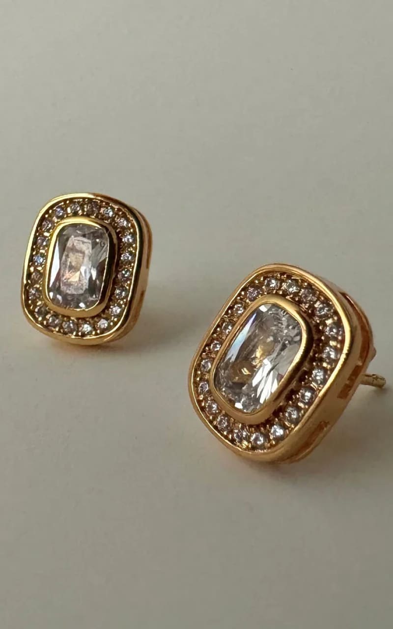 Namaste- Zoyi Gold Studs - jewelry