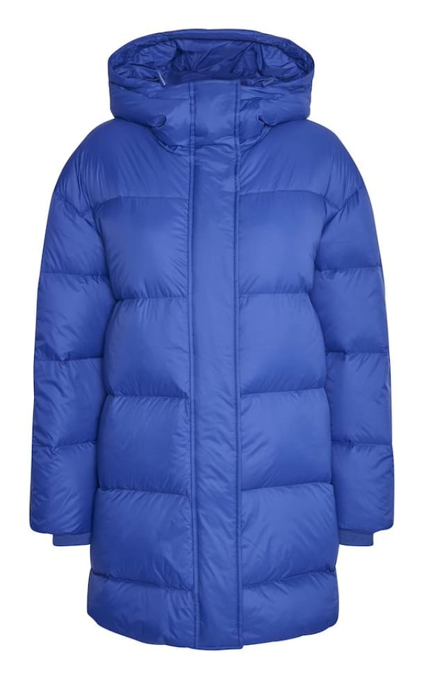 Part Two - Reem Down Coat in Navy or Blue - outerwear
