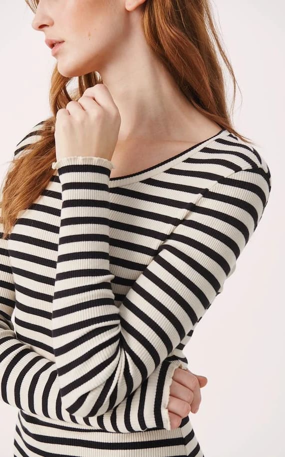 Part Two- Sonya Stripe Dress - Dresses