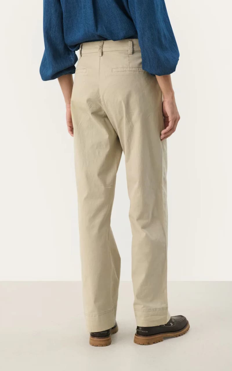 Part Two- Belme Trouser in White Pepper - Pant
