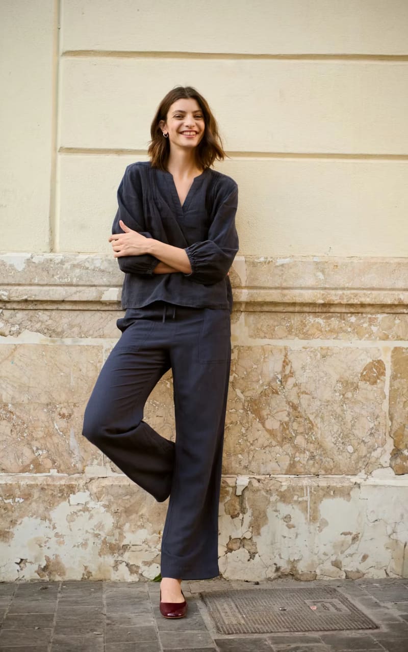 Part Two- Eniola Linen Trouser - Pant