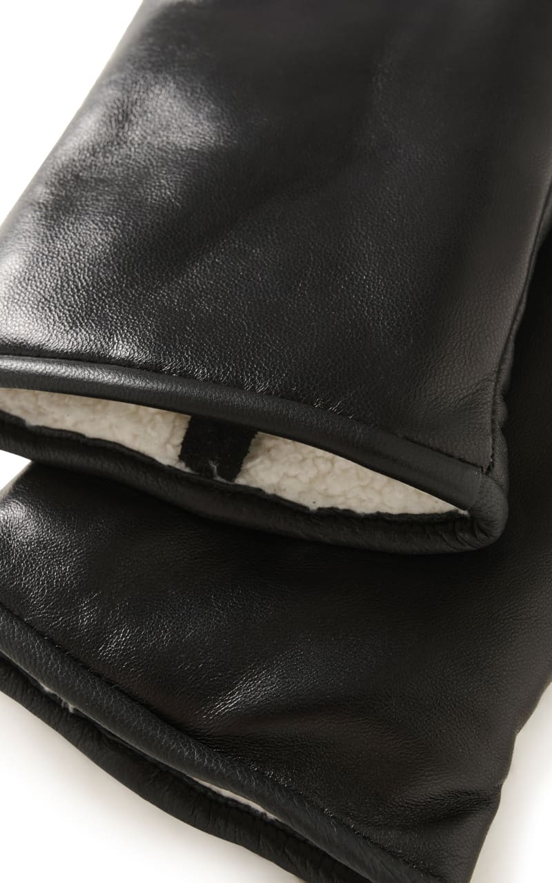 Part Two- Fiori Leather Mittens - Cold Weather Accessories