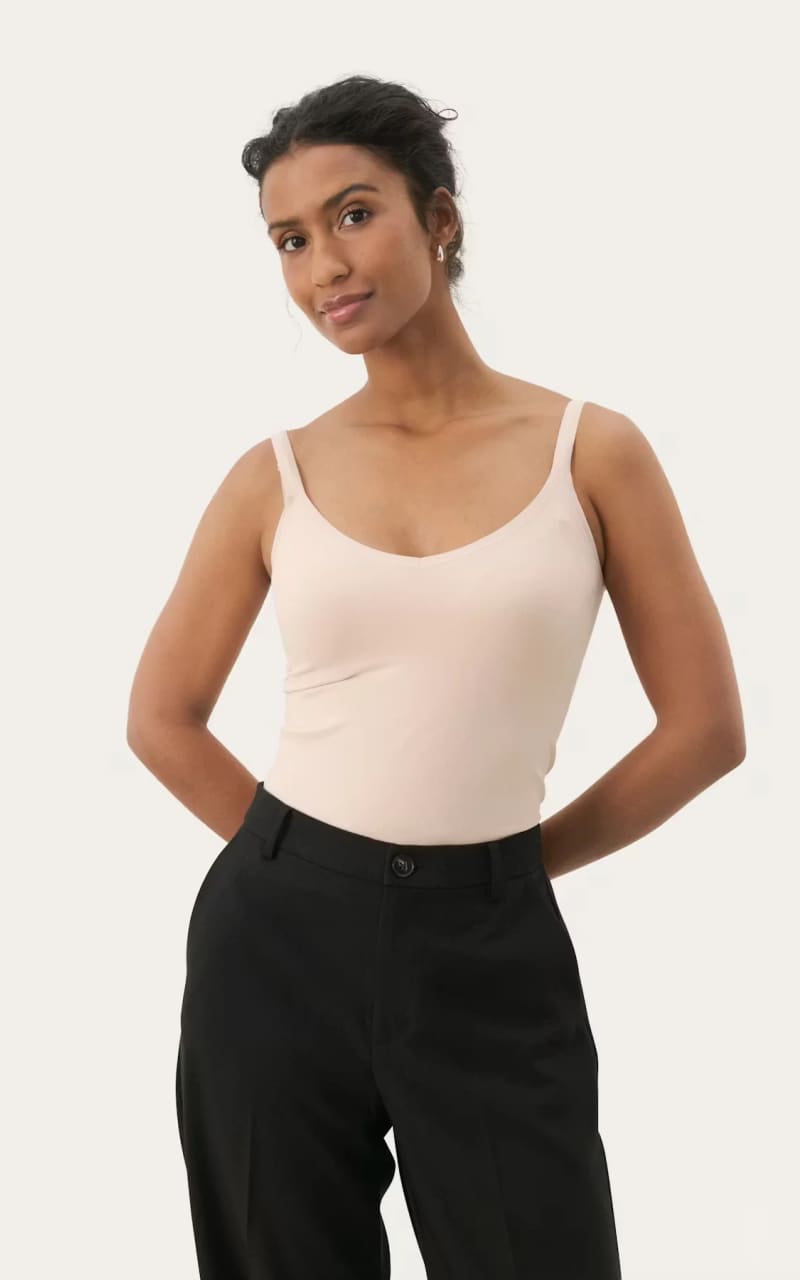 Part Two- Hydda Tank Top - Smoke Gray / S/M - T-SHIRT & TANK