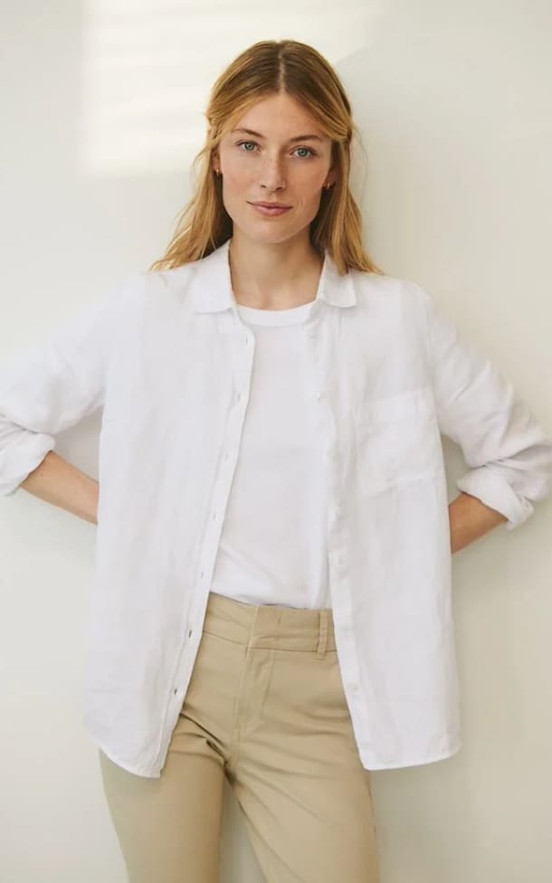 Part Two- Kivas Linen Shirt - Shirts & Tops