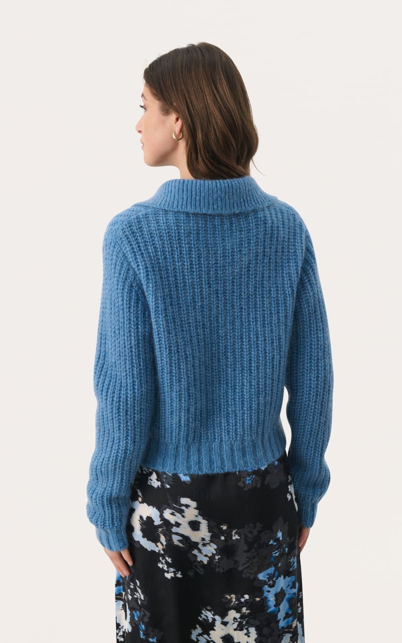 Part Two - Lielip Collared Sweater - SWEATER