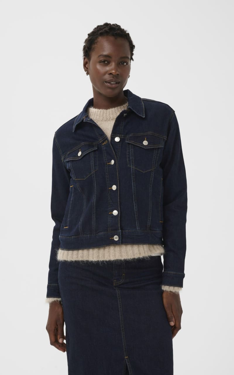 Part Two- Nicholia Denim Jacket in Rinse Blue - JACKET
