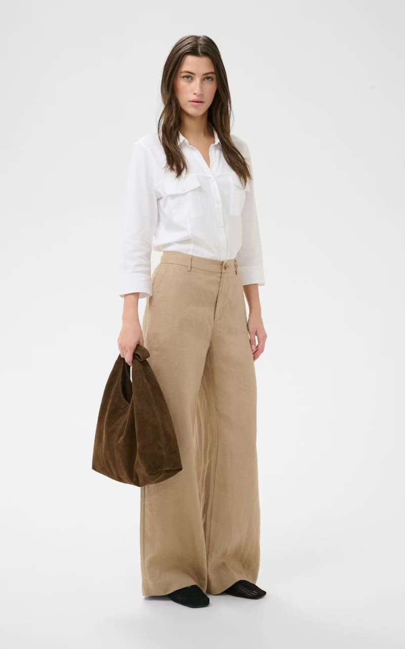 Part Two- Ninnes Trouser in Silver Mink - Pant