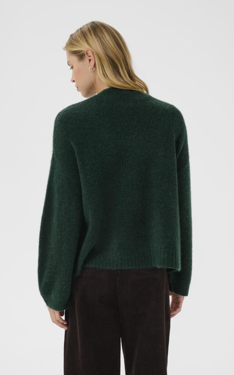 Part Two- Rastina Open Cardigan in Sea Moss - SWEATER &