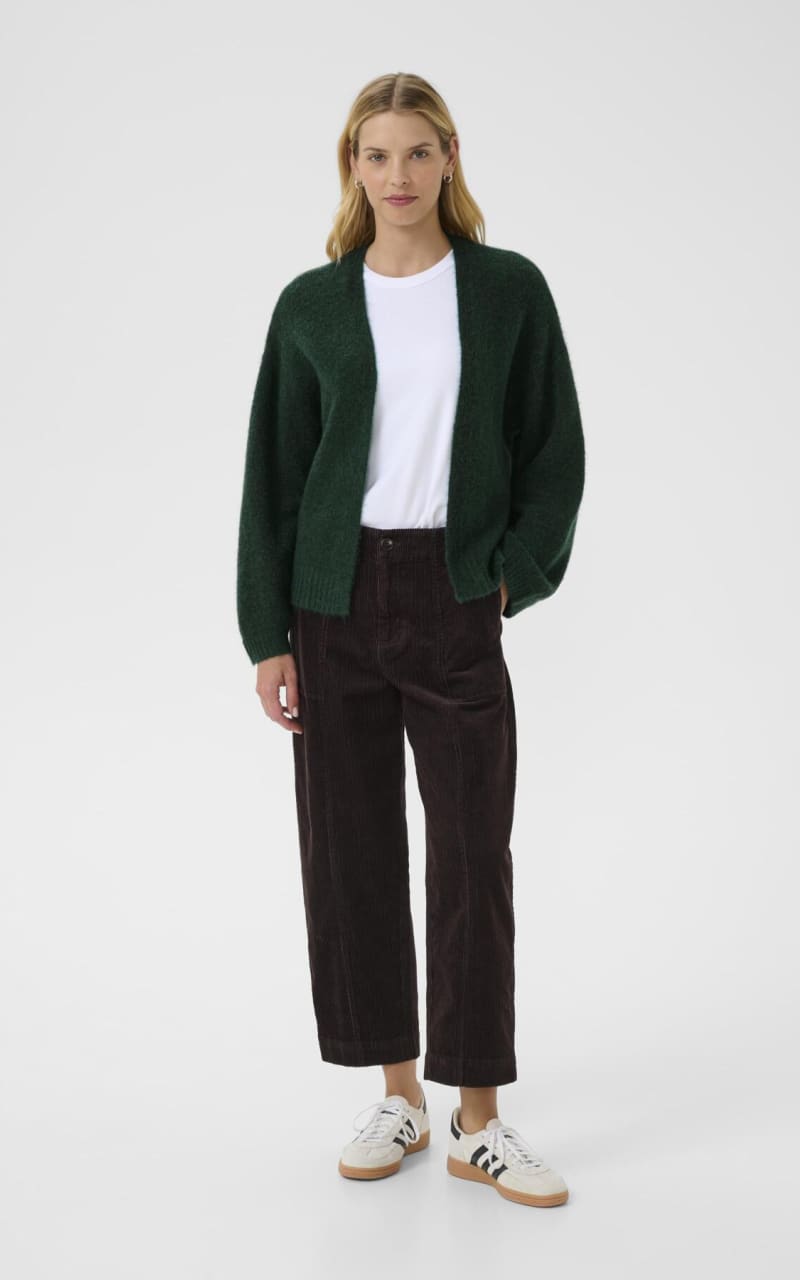 Part Two- Rastina Open Cardigan in Sea Moss - SWEATER &