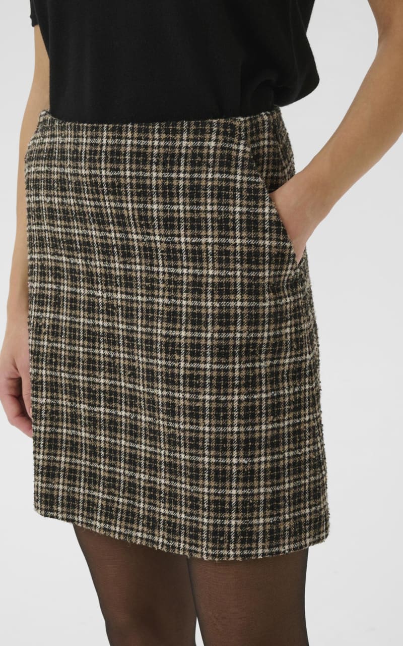 Part Two- Sissa Skirt in Black Check