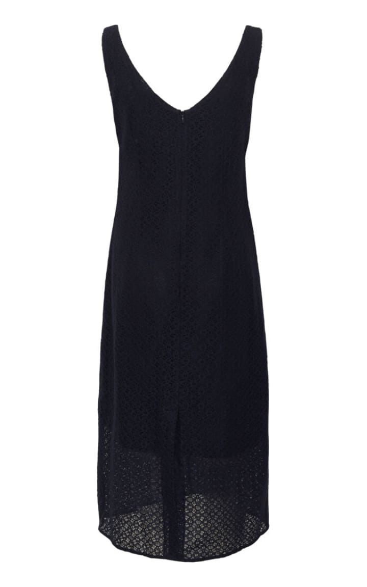 Part Two - Eveleen Lace Dress in Dark Navy