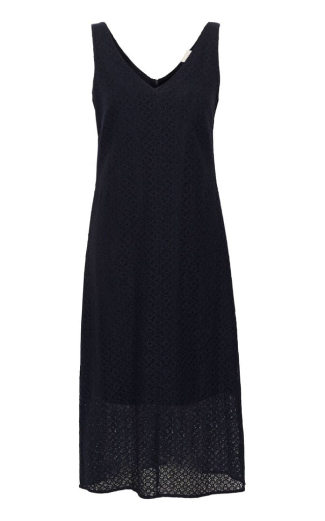 Part Two - Eveleen Lace Dress in Dark Navy