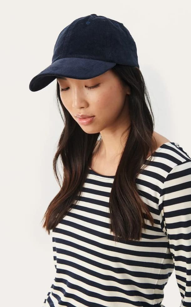 Part Two- Fatana Adjustable Hat - Dark Navy - hat