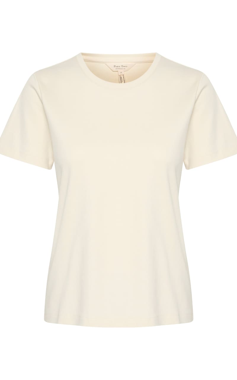 Part Two- Lenya T-Shirt - Birch / XS - Shirts & Tops