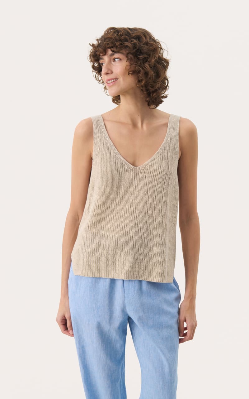 Part Two- Rebecca Knit Tank - T-SHIRT & TANK