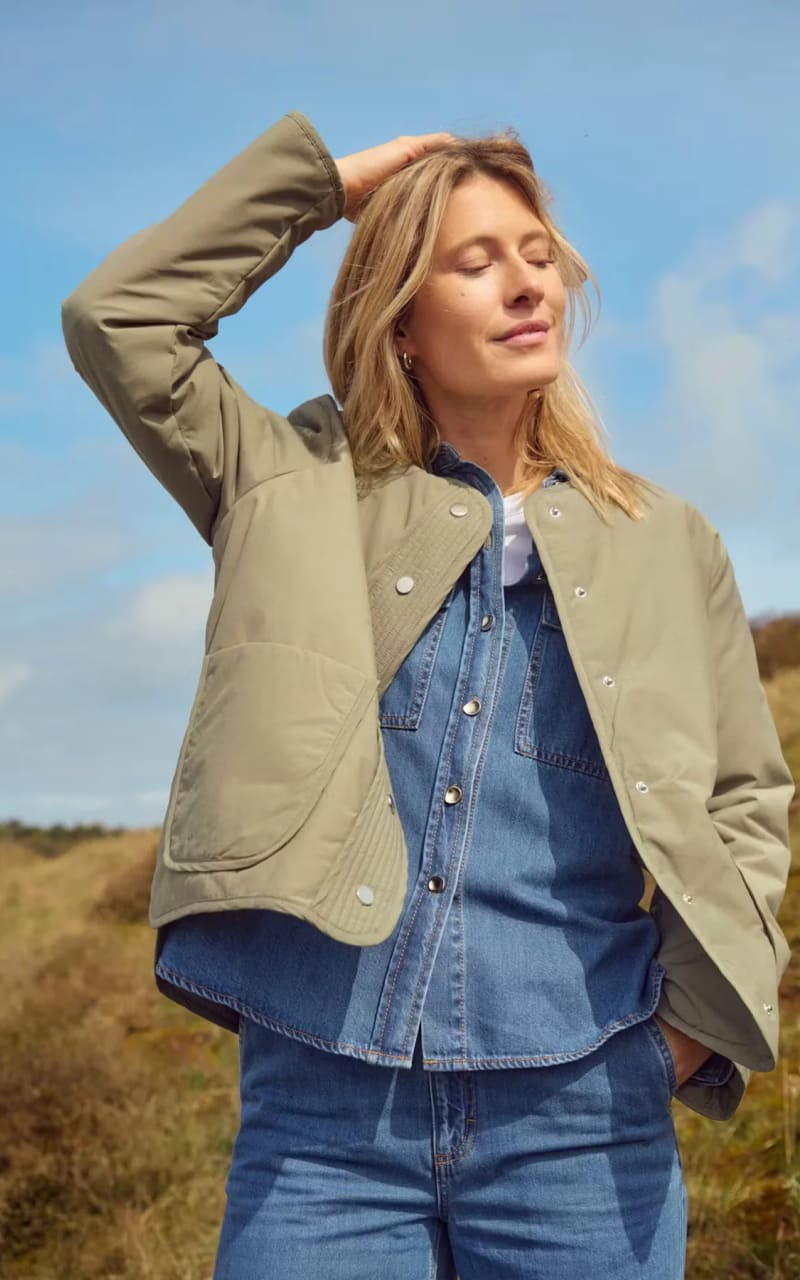 Part Two- Yamina Jacket in Vetiver - JACKET