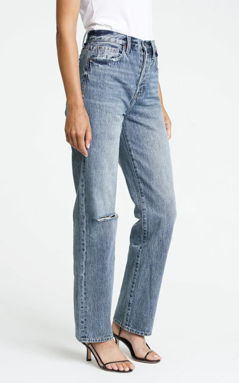 Pistola - Cassie High Rise Straight - denim