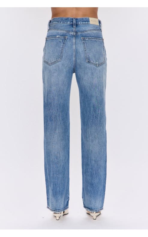 Pistola- Cassie Super High Rise Straight Jean in Serpentine