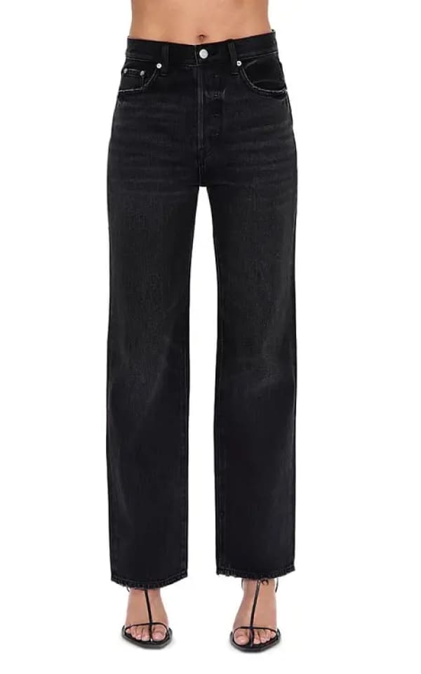 Pistola- Cassie Super High Rise Straight Jean in Stormy