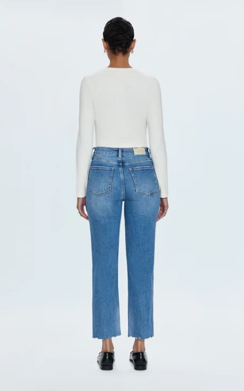Pistola Charlie High Rise Classic Straight Jean in Rhythm