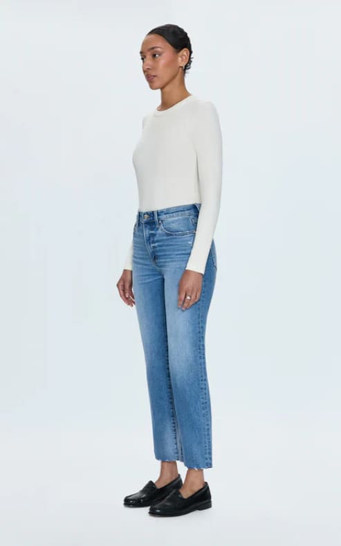 Pistola Charlie High Rise Classic Straight Jean in Rhythm