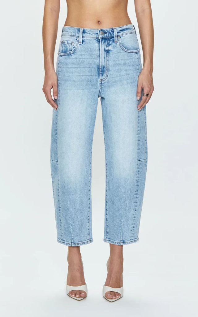 Pistola - Eli High Rise Arched Leg Jean in Sun-Kissed bottom