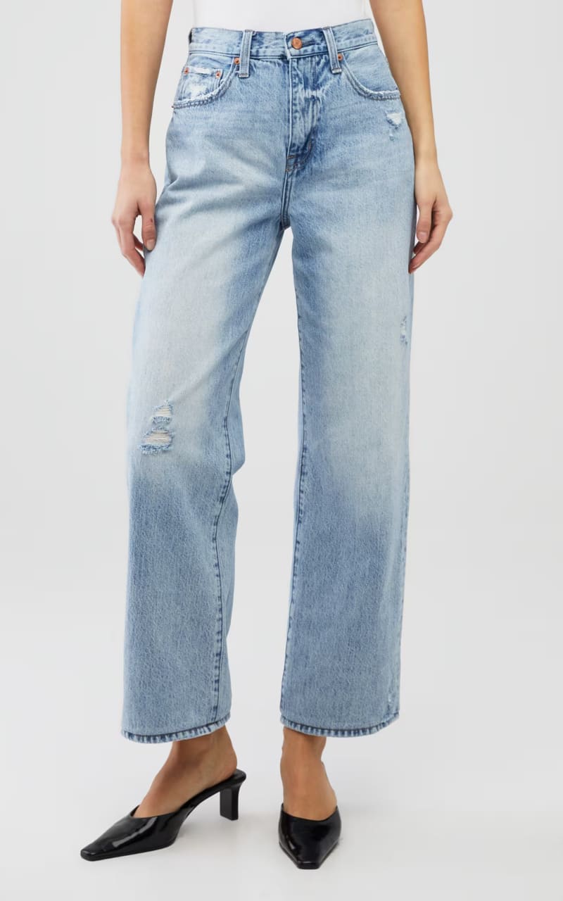 Pistola- Grayson High Rise Baggy Jeans in Escapade