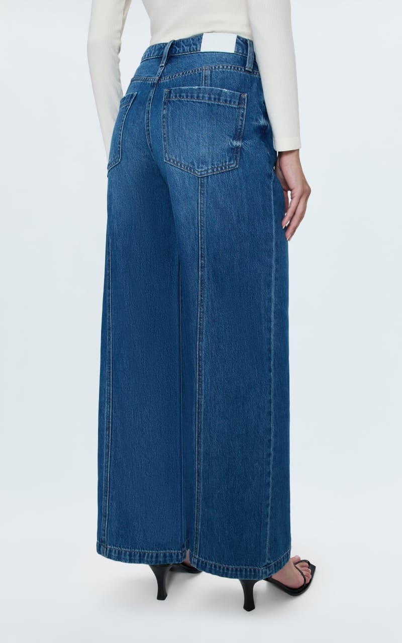 Pistola - Jadyn Low Slung Palazzo In Celebration - denim