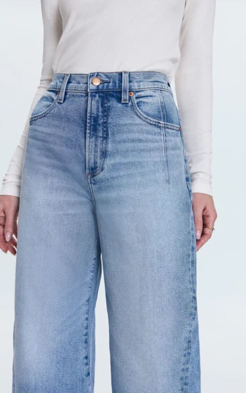 Pistola- Kyra High Rise Bowed Ankle in Terrace - denim