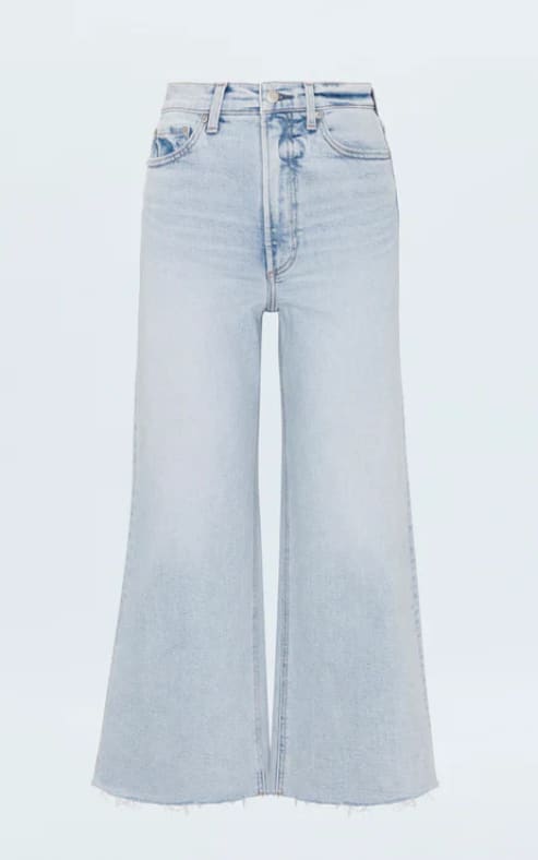 Pistola- Lana High Rise Crop Ultra Wide Leg Jean in Blase
