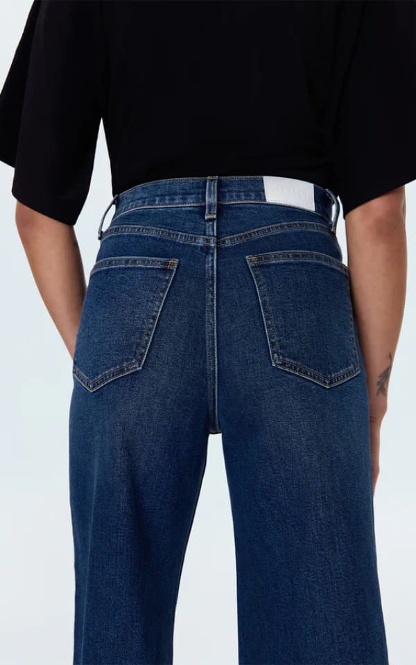 Pistola Lana Wide Leg Jean in Broadway denim