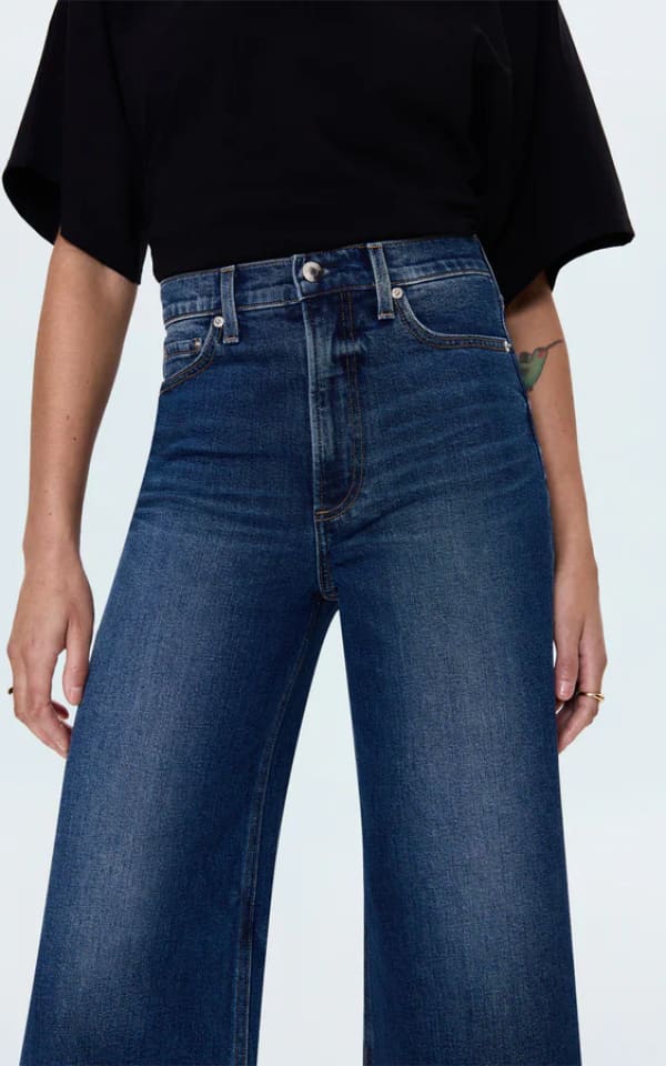 Pistola Lana Wide Leg Jean in Broadway denim