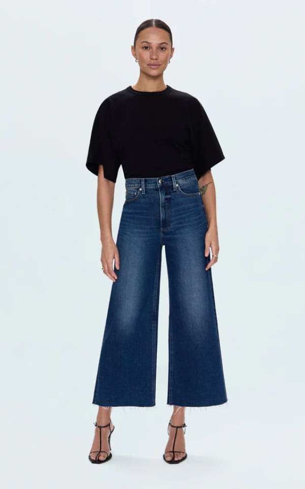 Pistola Lana Wide Leg Jean in Broadway denim