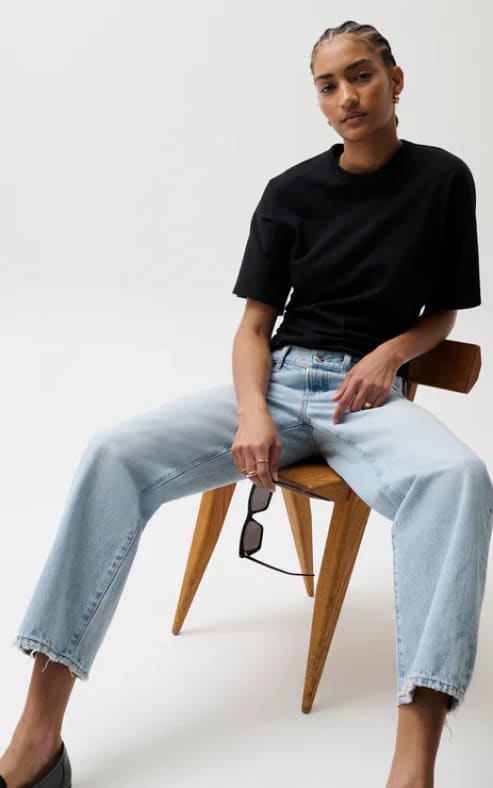 Pistola- Lexi Mid Rise Bowed Straight in Dolce Vita Vintage