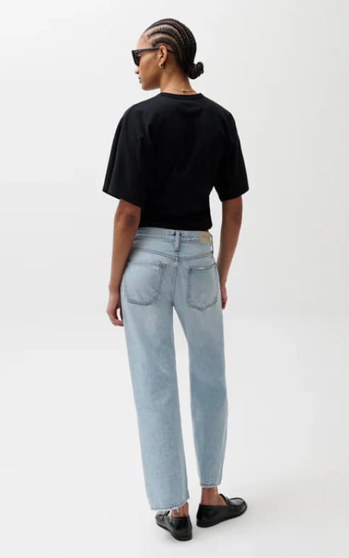 Pistola- Lexi Mid Rise Bowed Straight in Dolce Vita Vintage