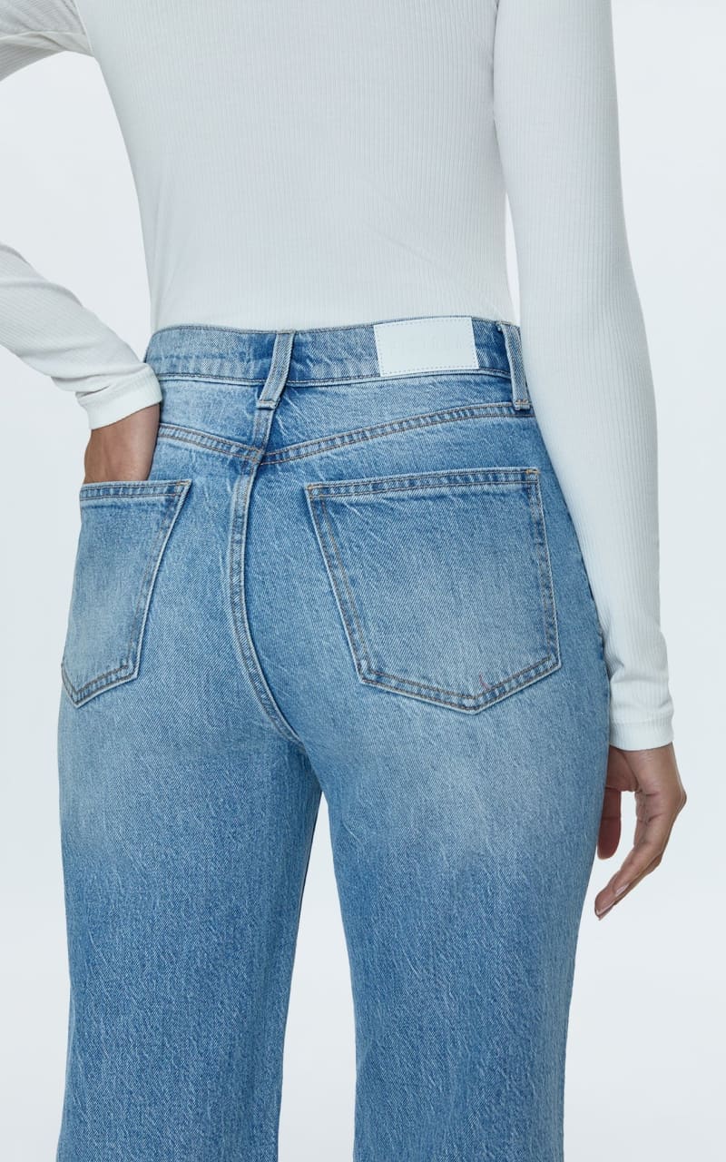 Pistola- Cassie Super High Rise Straight Jean in Fonda