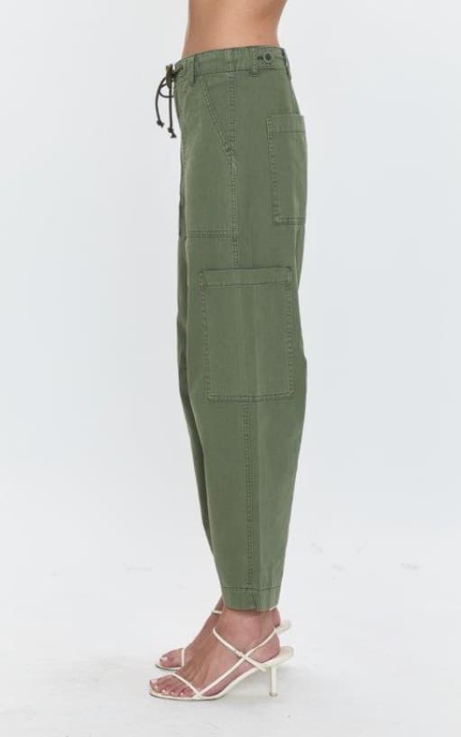 Pistola- Sabrina Curved Utility Pants in Meadow - Pant