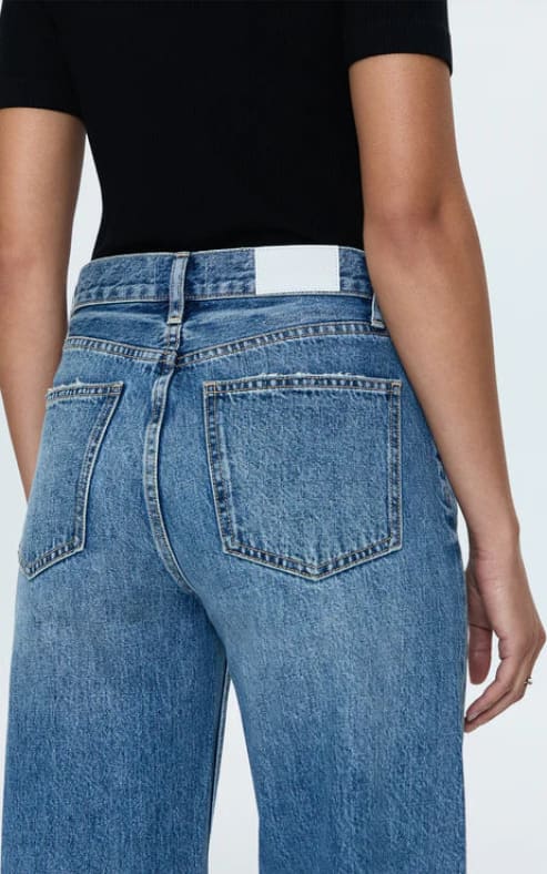 Pistola- Wes High Rise Barrel Jean in Spectacle - denim