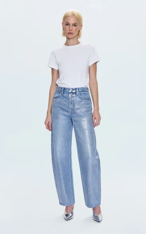 Pistola- Wes High Rise Barrel Jean in Spellbound - denim