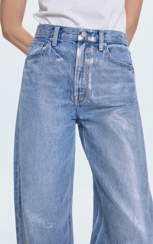 Pistola- Wes High Rise Barrel Jean in Spellbound - denim