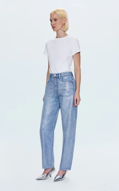 Pistola- Wes High Rise Barrel Jean in Spellbound - denim
