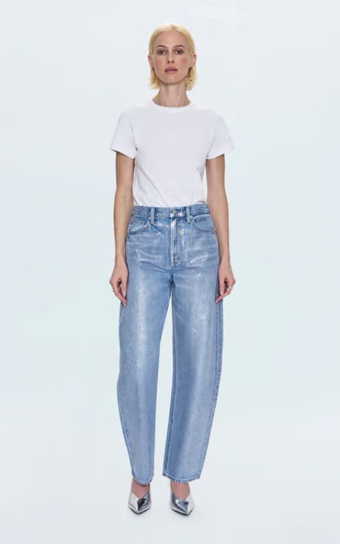 Pistola- Wes High Rise Barrel Jean in Spellbound - denim