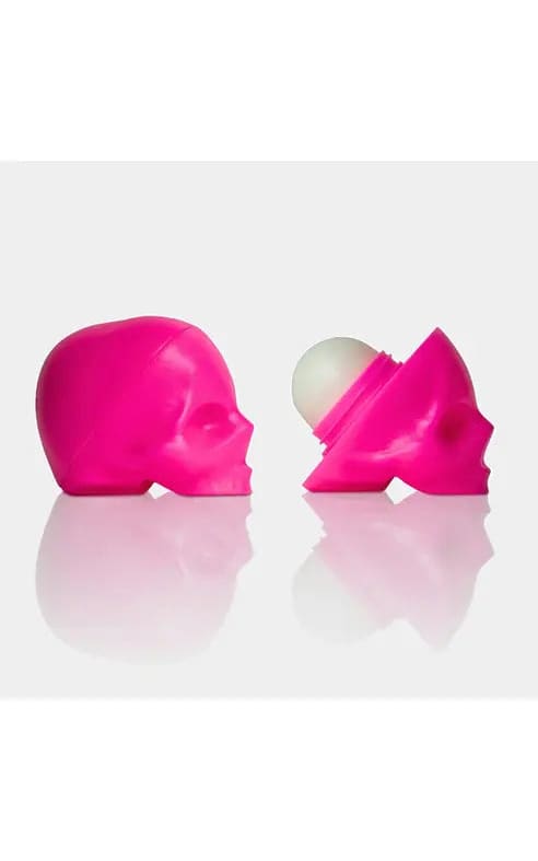 Rebels Refinery- 100% Natural Lip Balm - Pink Skull - Gift &