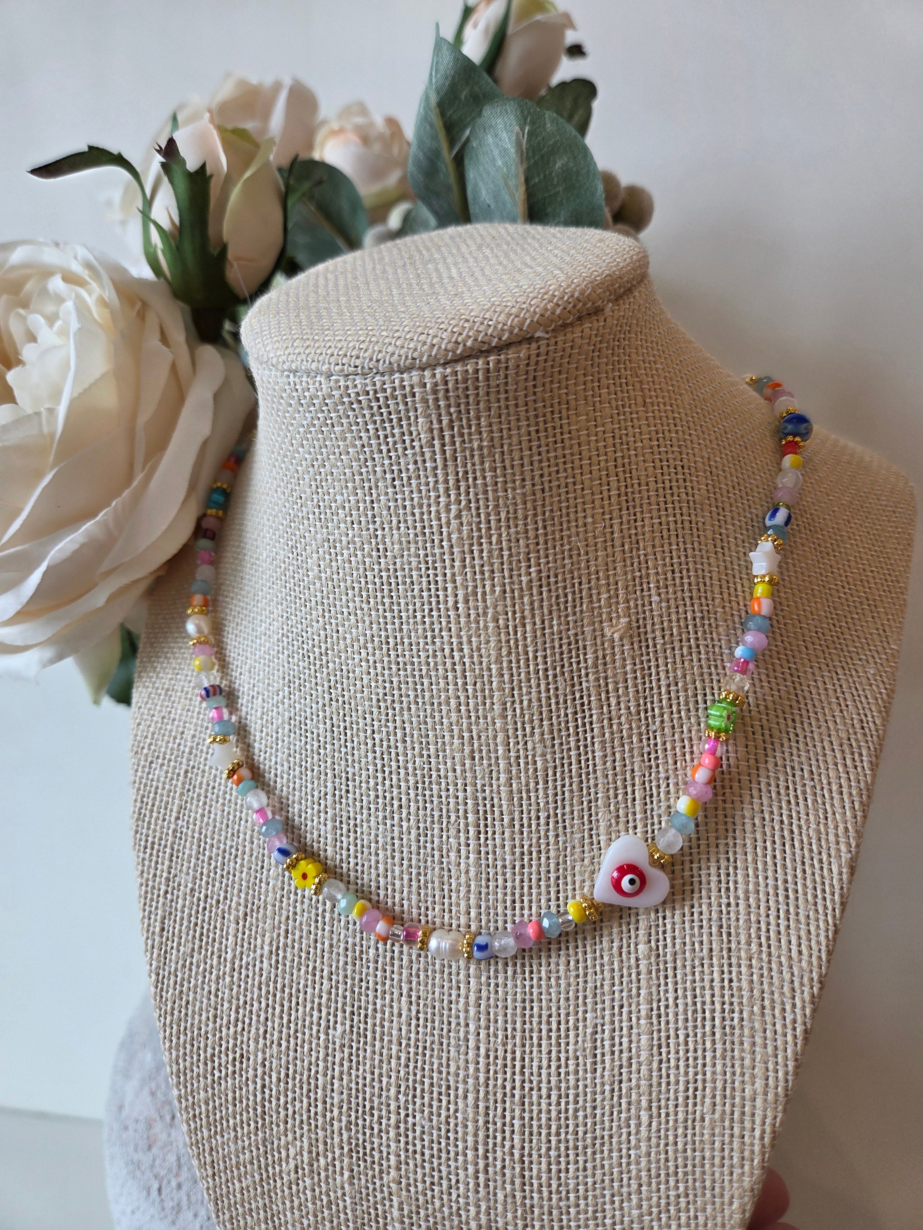 Twisted Baubles- Happy Days Bead Necklace