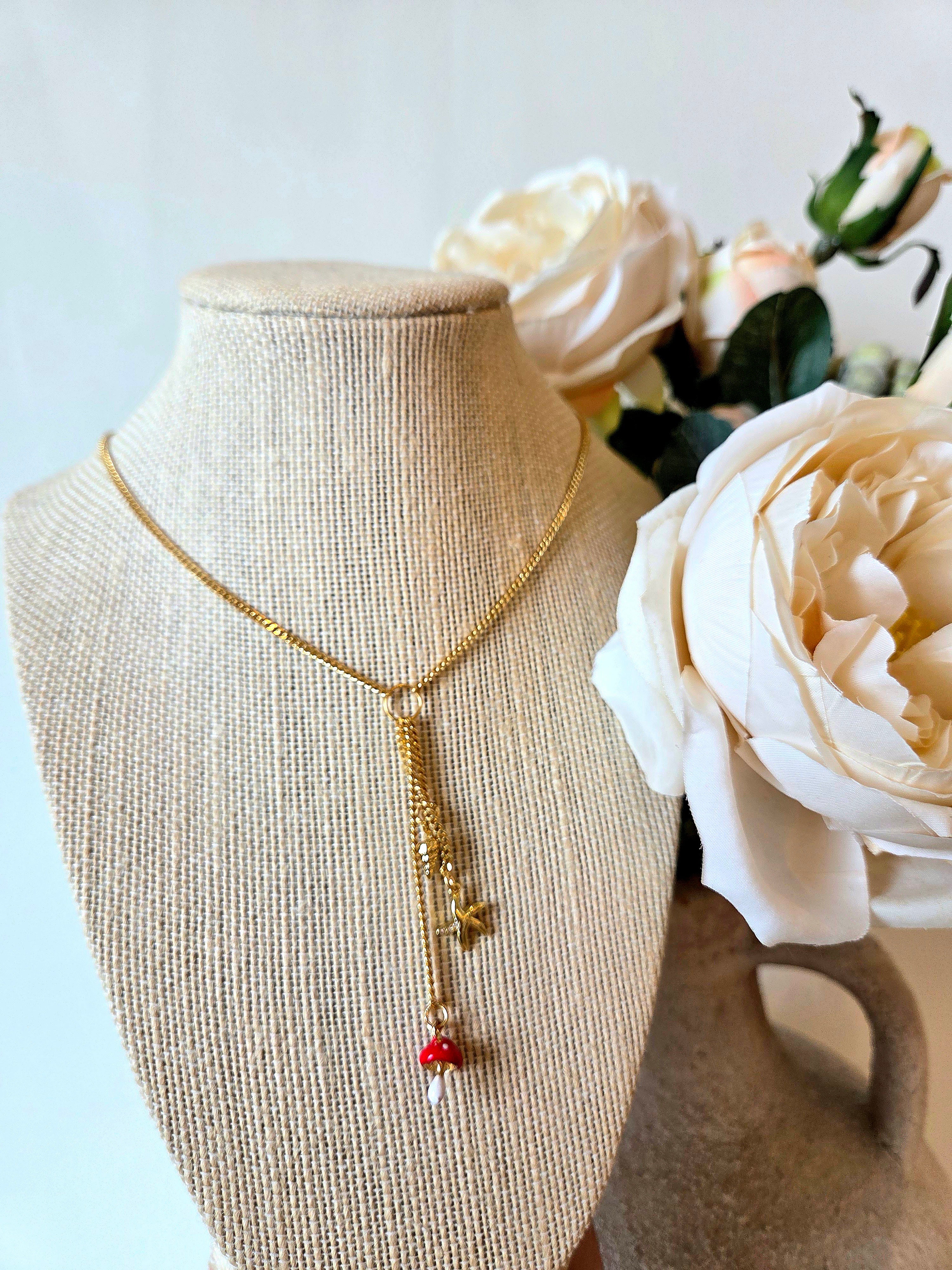 Twisted Baubles- Seaside Charm Necklace