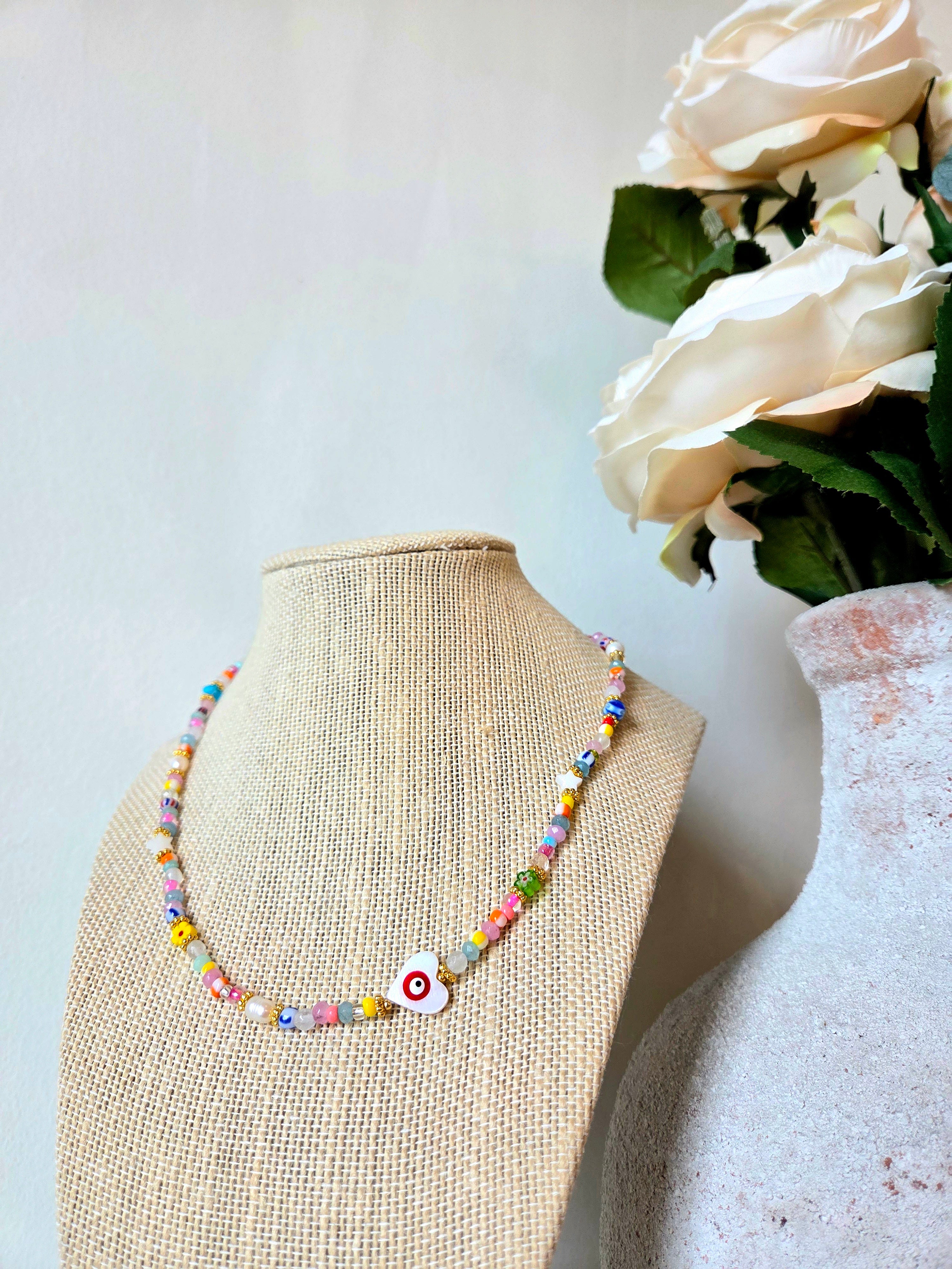 Twisted Baubles- Happy Days Bead Necklace