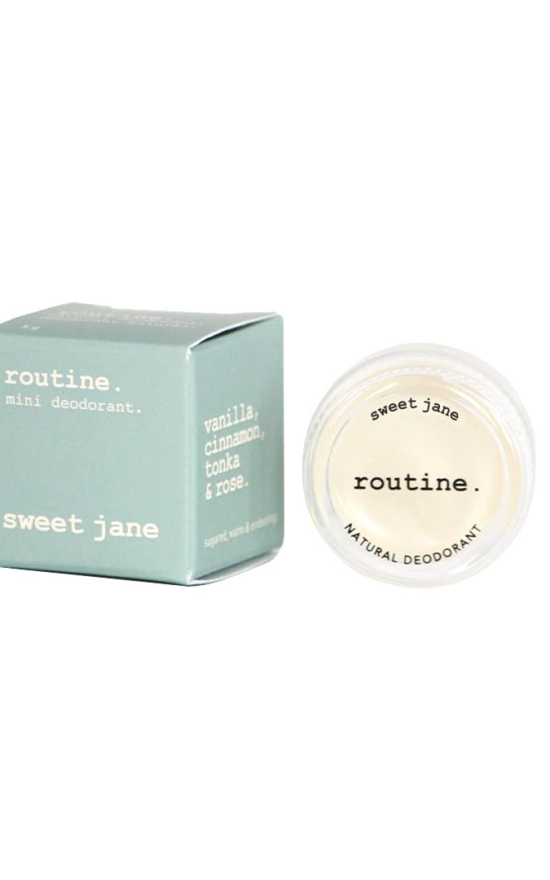 Routine- 5g Mini Sweet Jane Natural Deodorant - Gift & Body